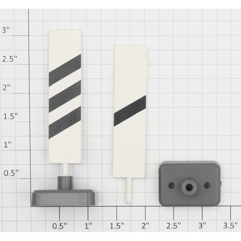 LGB 5031X Paddle Signs with Bases (Set of 2)