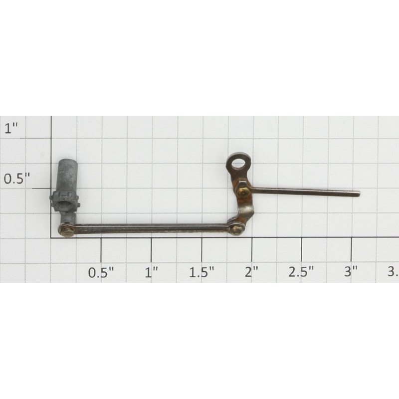 Lionel 2035-8 Right Hand Eccentric Rod Assembly with Half-Moon Eccentric