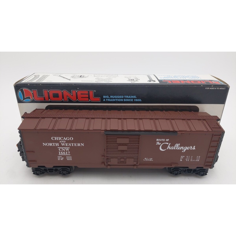 Lionel 6-16617 O Gauge Chicago & Northwestern Boxcar with ETD EX/Box