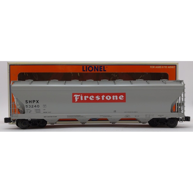 Lionel 6-17196 Firestone ACF 4-Bay Hopper #53240 LN/Box