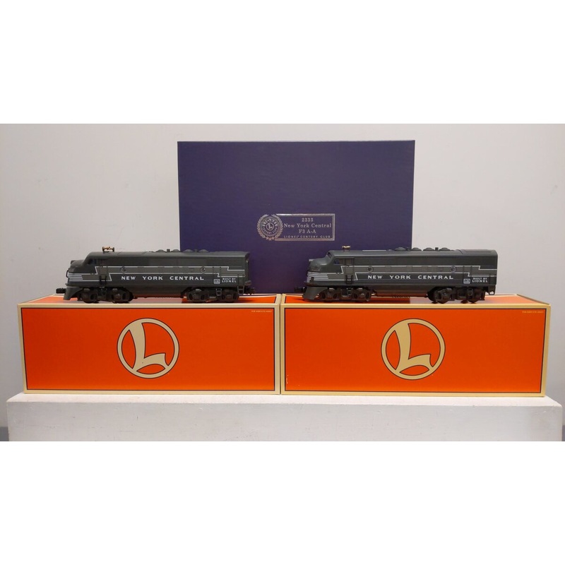Lionel 6-18135 O Lionel Century Club 2333 New York Central F3 A-A Diesel Set EX/Box