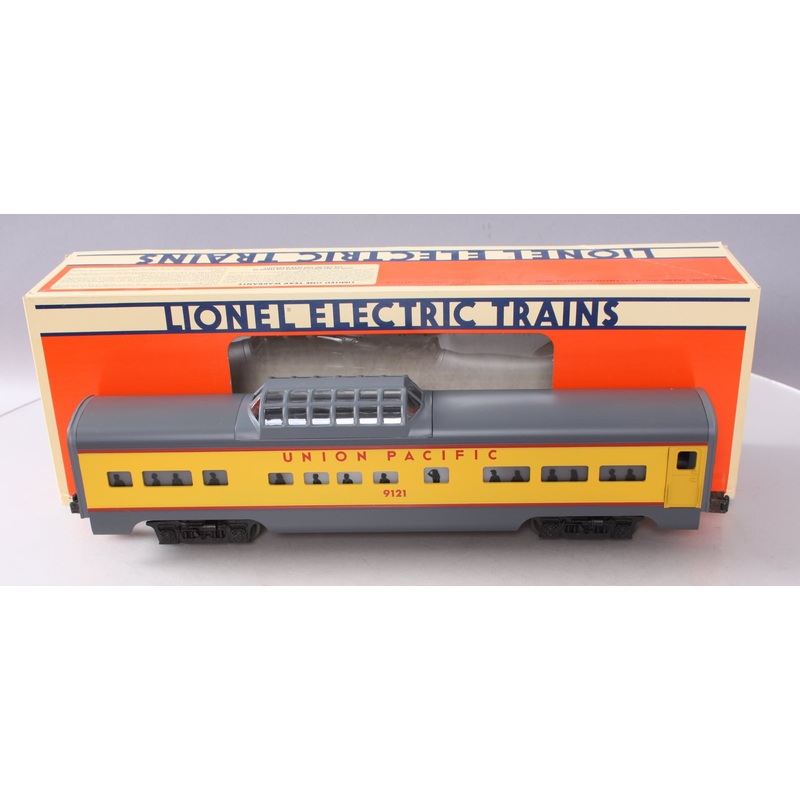 Lionel 6-19121 O Gauge Union Pacific Aluminum Vista Dome Passenger Car LN/Box