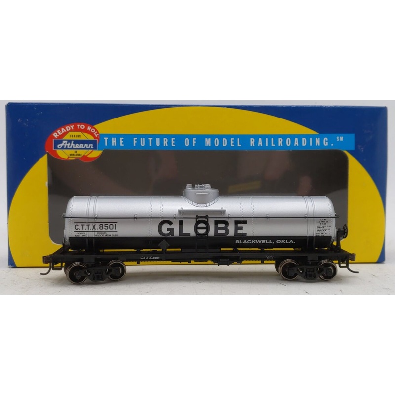 Athearn 73176 HO Scale Globe Oil Single Dome Tank Car #8501 LN/Box