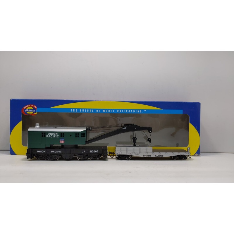 Athearn 75390 HO Scale Union Pacific 200 Ton Crane Freight Car #910005 LN/Box