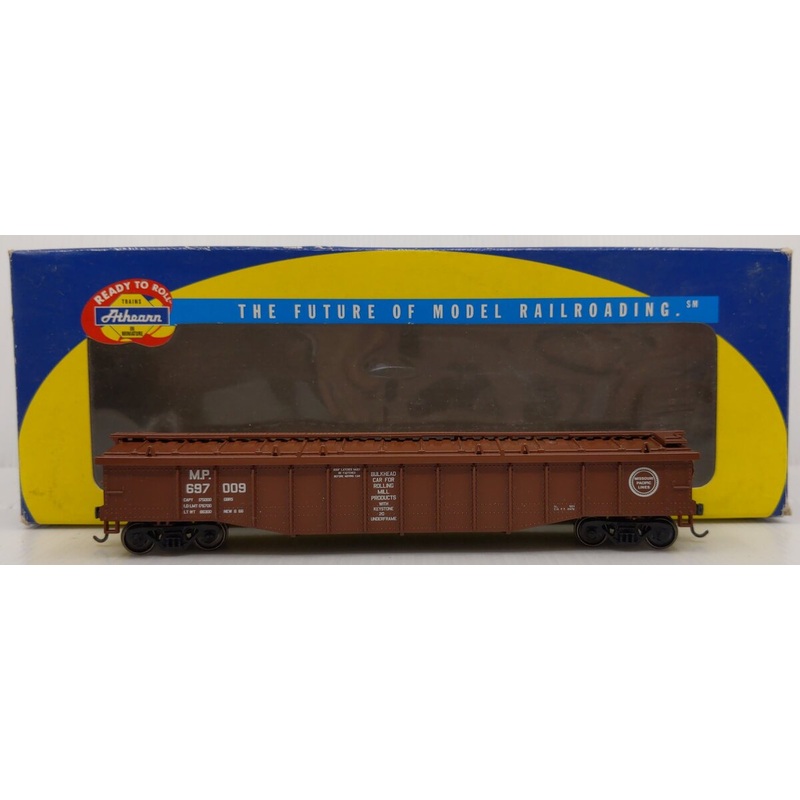 Athearn 91480 HO Missouri Pacific 50′ Covered Gondola #697009 LN/Box