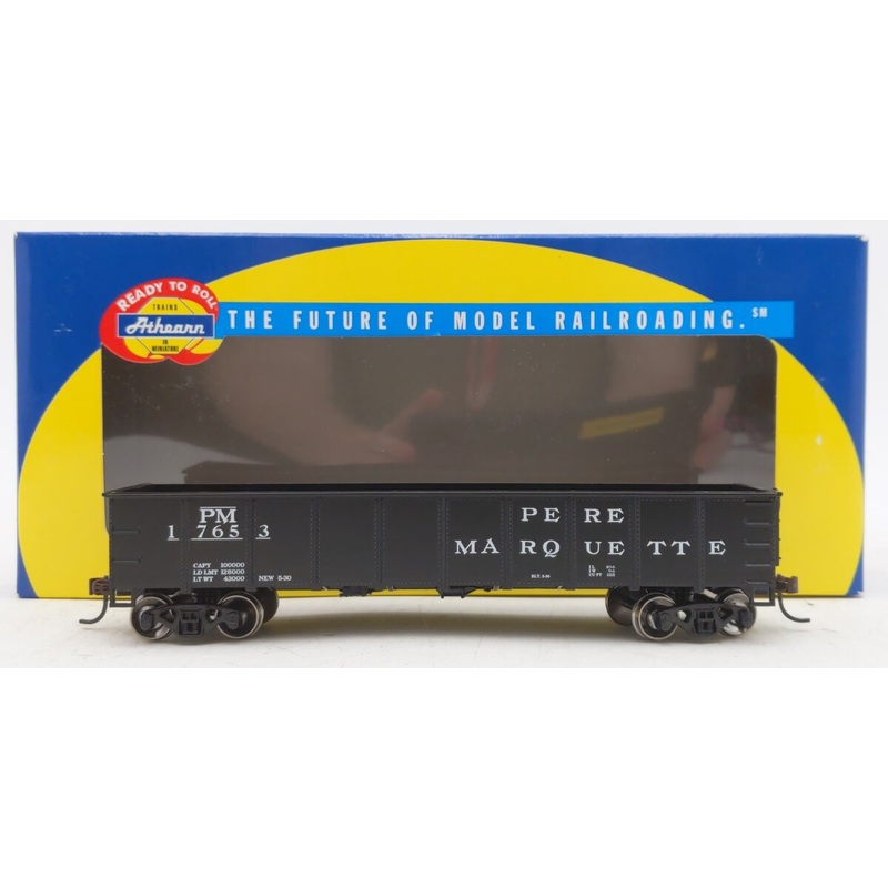 Athearn 94332 HO Pere Marquette RTR 40′ Gondola #17653 LN/Box