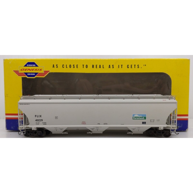 Athearn G4265 HO Scale FLIX Trinity 5161 Cu.Ft. Covered Hopper #4029 LN/Box