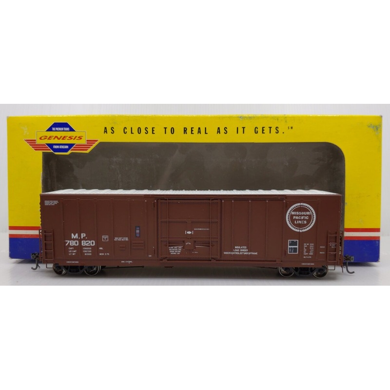 Athearn G4335 HO Missouri Pacific 50′ Plug Door Box Car #780820 EX/Box