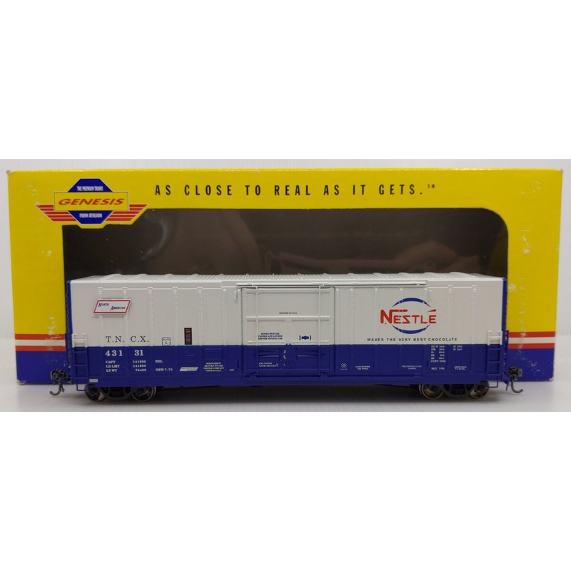 Athearn G4338 HO Nestle 50′ P.C.& F. Box Car #43131 LN/Box