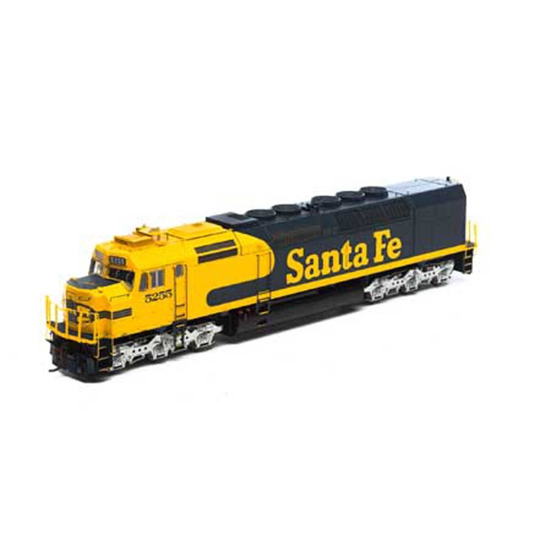 Athearn G63981 HO Santa Fe SDF40-2 Diesel Locomotive with DCC & Sound #5255 NIB