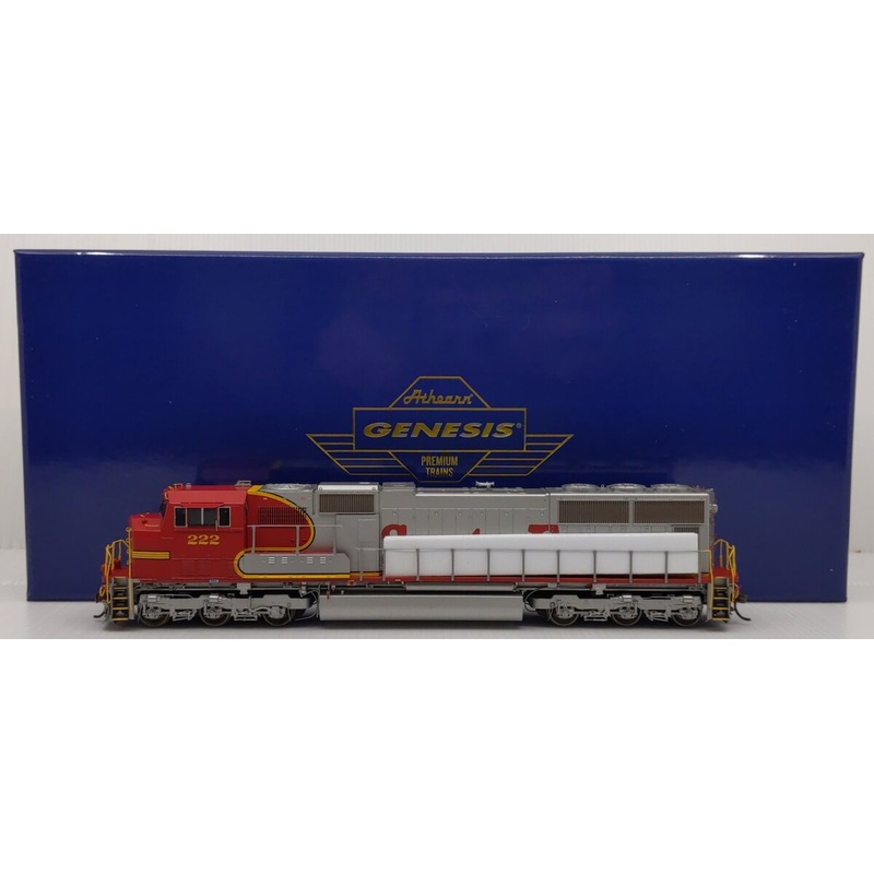 Athearn G70639 HO Santa Fe SD75M Diesel Locomotive w/DCC & Sound #222 NIB