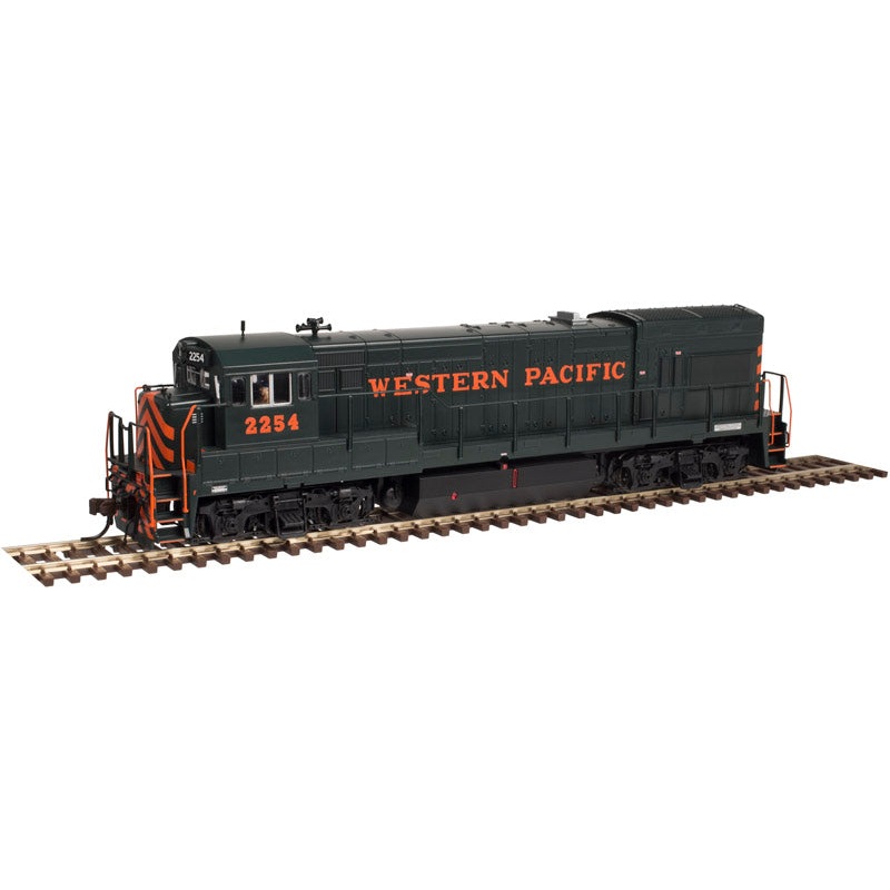 Atlas 10002174 HO Western Pacific U23B Low Nose Locomotive #2256 NIB