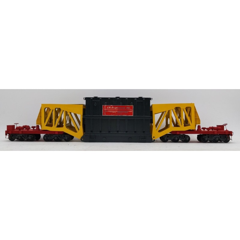 O Scale Custom Articulated Load Carrier with Transformer -2 Rail VG