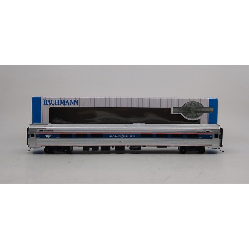Bachmann 13124 HO Amtrak NE Regional Amfleet I Phase VI Cafe Car #43344 LN/Box