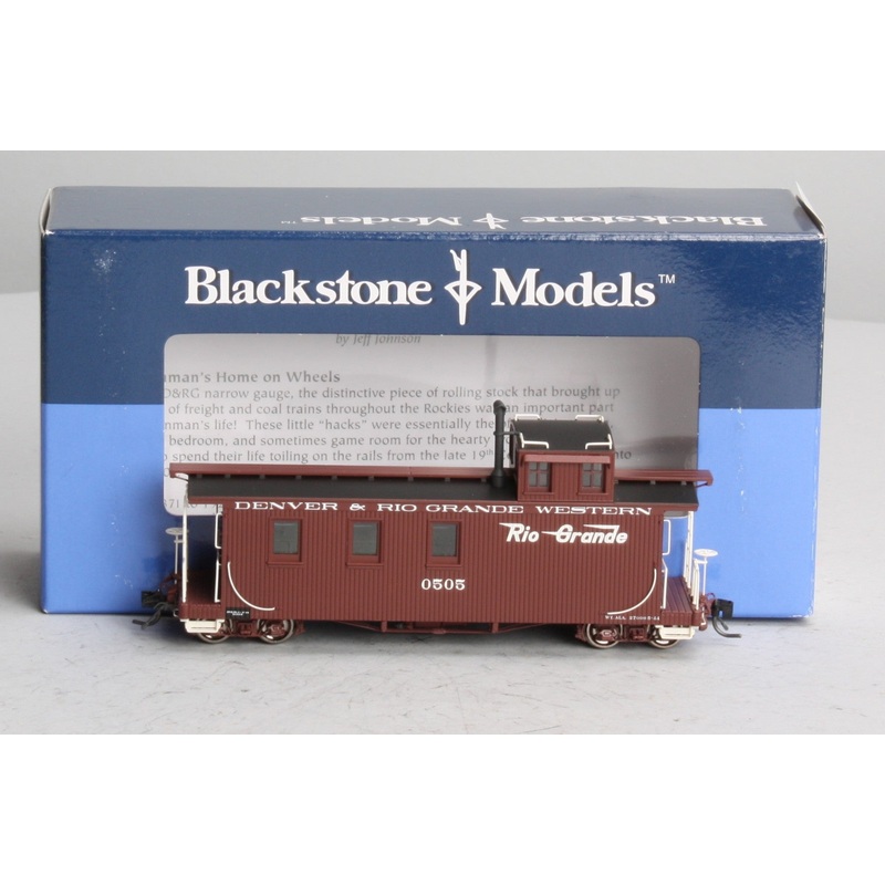 Blackstone Models 340952 HOn3 Denver Rio Grande & Western Long Caboose #0505 LN/Box