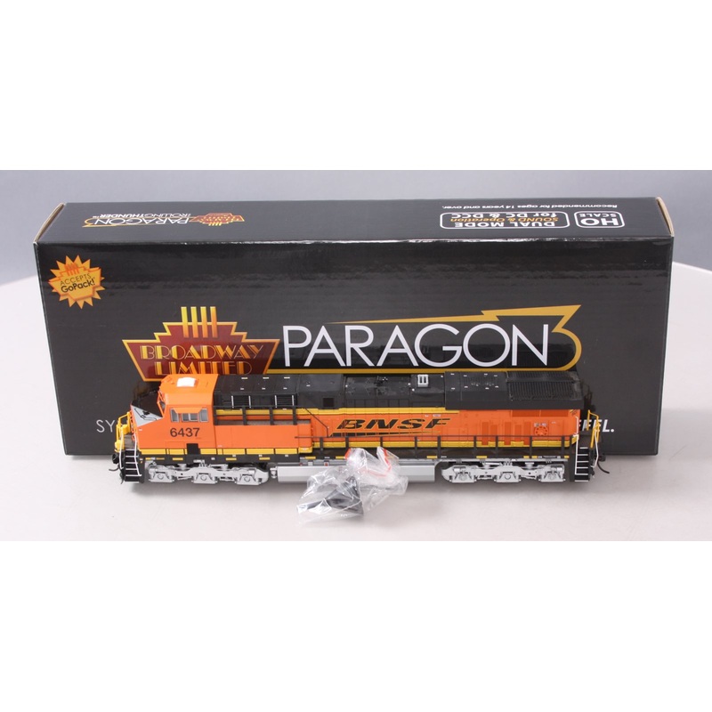 Broadway Limited 5861 HO BNSF GE ES44AC Diesel Locomotive Sound/DC/DCC #6437 MT/Box