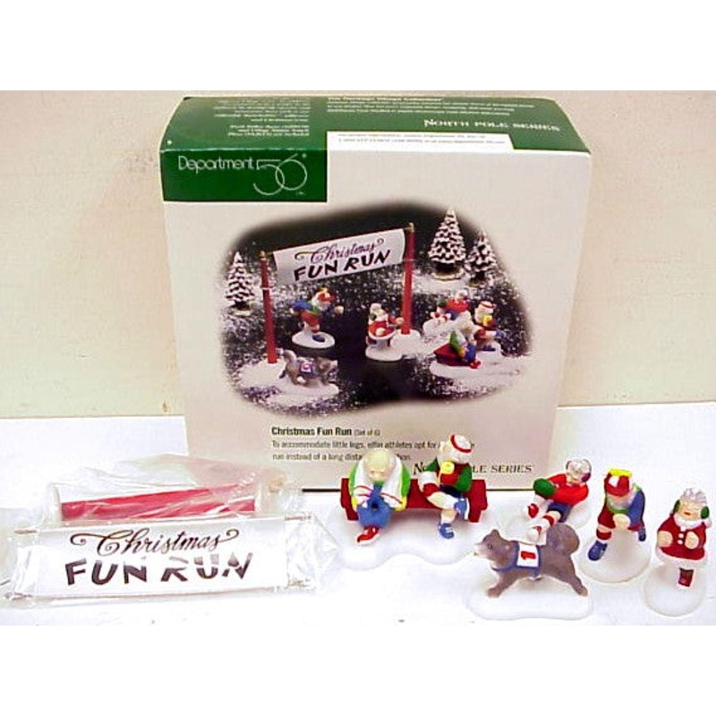 Dept 56 56434 Christmas Fun Run3 EX/Box