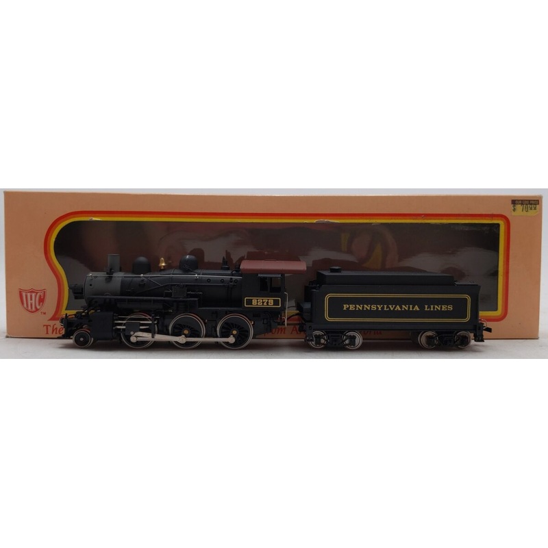 IHC M511 HO Scale PRR 2-6-0 Mogul Steam Engine w/ Tender #8279 EX/Box