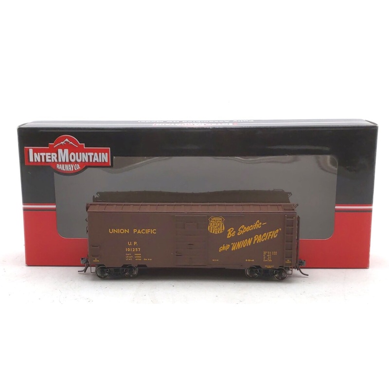 InterMountain 45419-11 HO Union Pacific Overland 40′ PS-1 SD Box Car #101257 LN/Box