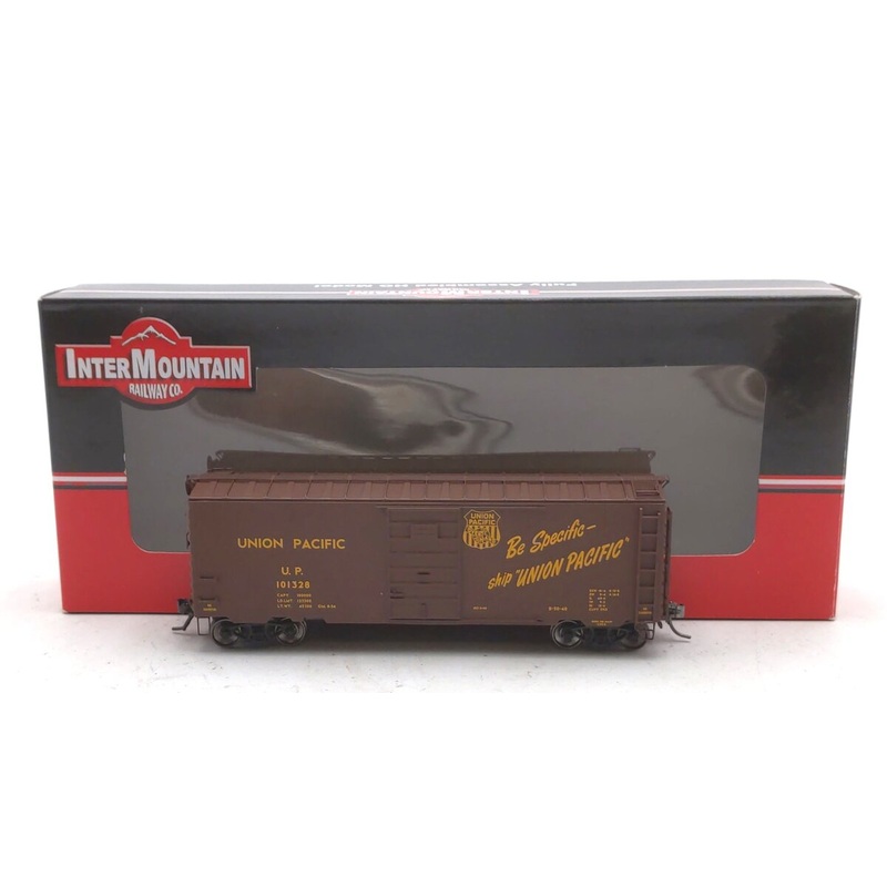 InterMountain 45419-12 HO Union Pacific Overland 40′ PS-1 SD Box Car #101328 LN/Box