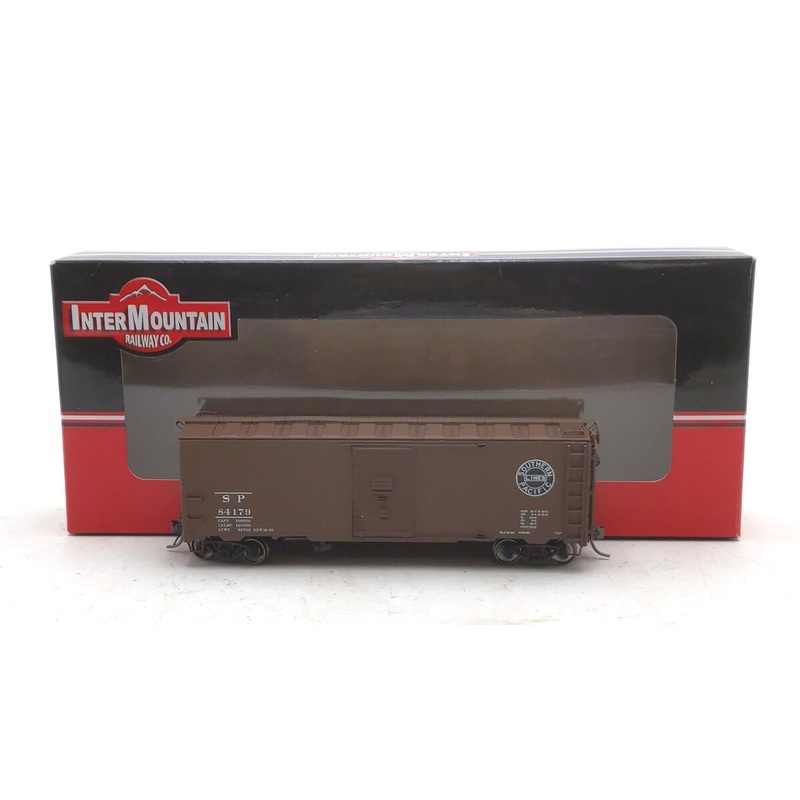 InterMountain 45787-05 HO Scale Southern Pacific 40′ 1937 AAR Box Car #84179 LN/Box