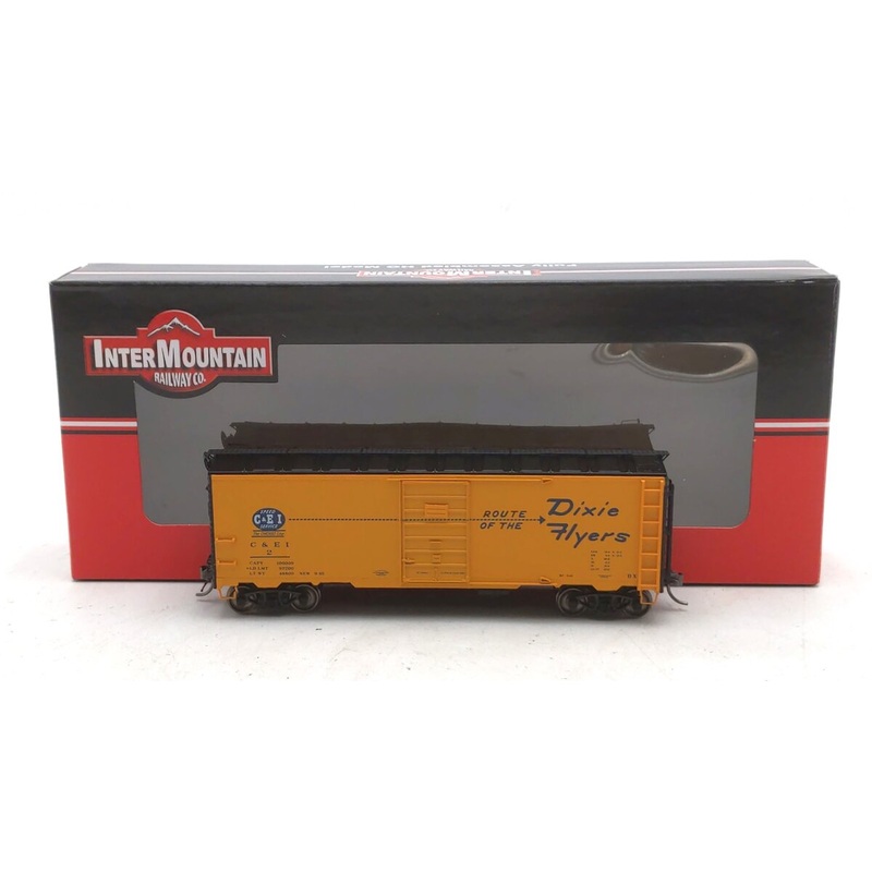InterMountain 45789-02 HO Scale Chicago & Eastern Illinois 40′ 10′-0 Box Car #2 LN/Box