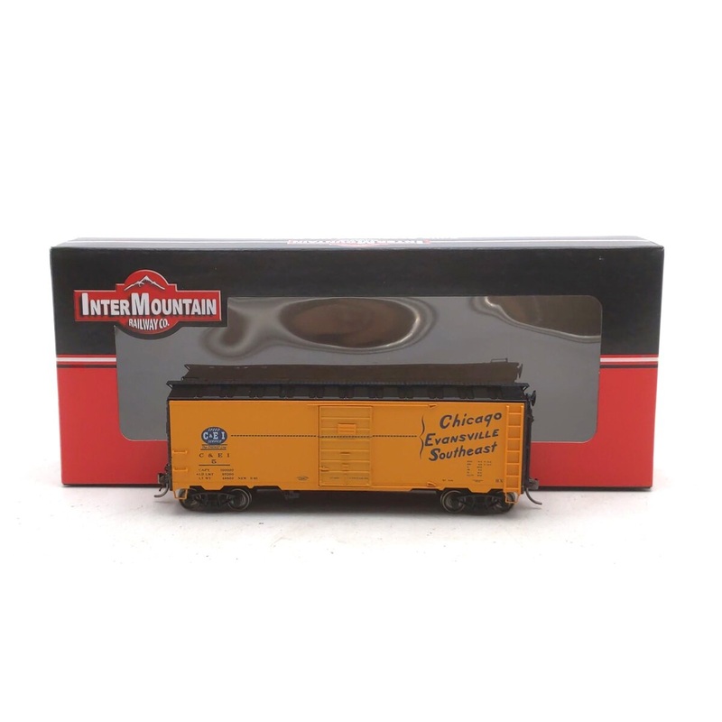 InterMountain 45789-05 HO Scale Chicago & Eastern Illinois 40′ 10′-0 Box Car #5 LN/Box
