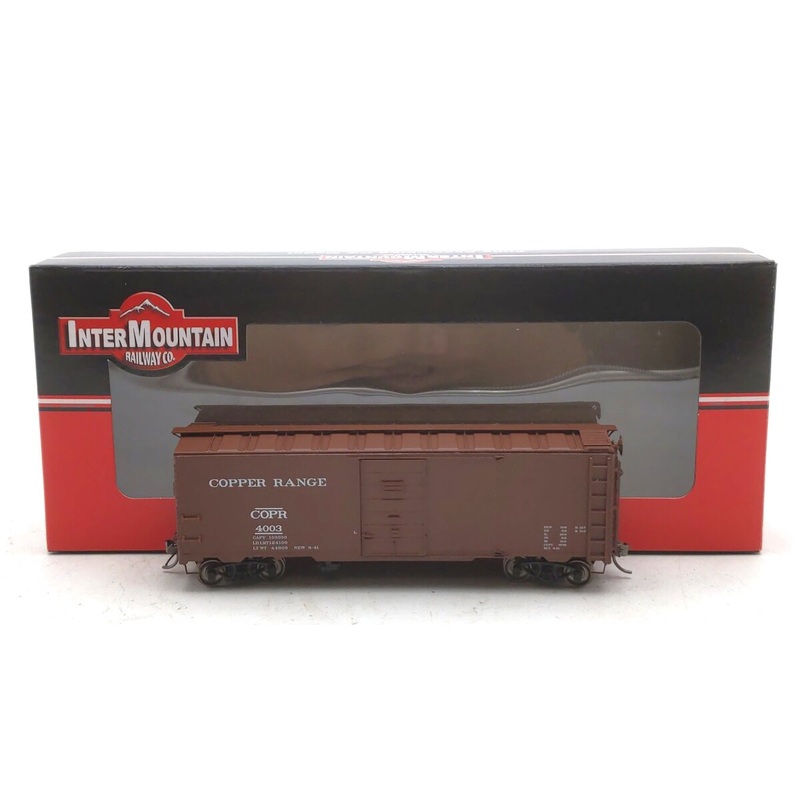 InterMountain 45797-03 HO Scale Copper Range 1937 AAR 40′ Boxcar #4003 LN/Box