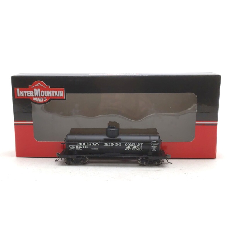 InterMountain 46330-03 HO Scale Chickasaw Refining Co., 8k Gallon Tank Car #318 EX/Box