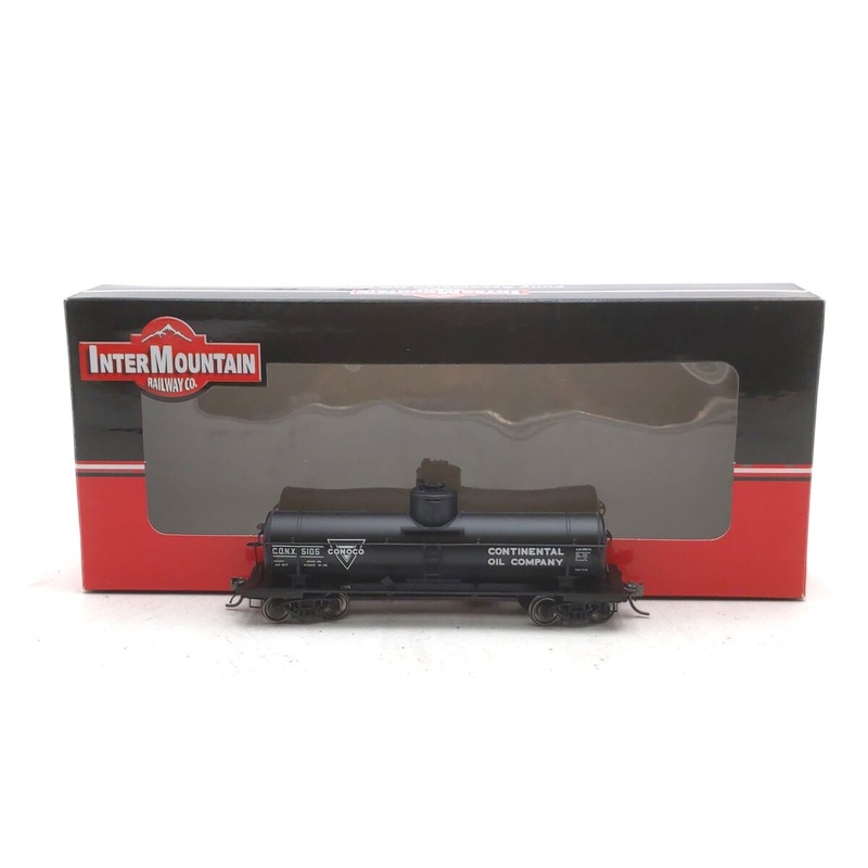 InterMountain 46333-06 HO Scale Conoco ACF Type 27 8,000 Gallon Tank Car #5105 EX/Box