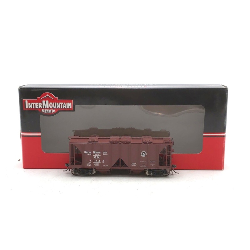 InterMountain 48603-07 HO Scale Great Northern 1958 Cu Ft 2-Bay Hopper #71008 LN/Box