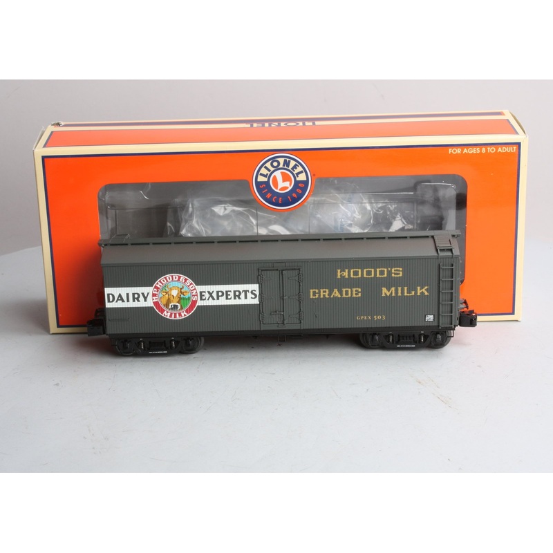 Lionel 6-17350 O Gauge Hoods Milk Refrigerator Car #503 EX/Box