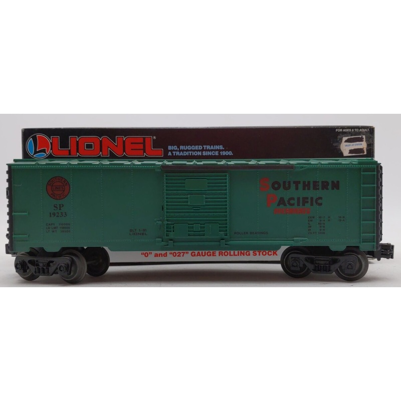 Lionel 6-19233 O Gauge Southern Pacific Boxcar EX/Box