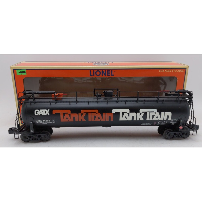 Lionel 6-19647 GATX Tank Train Intermediate Car EX/Box