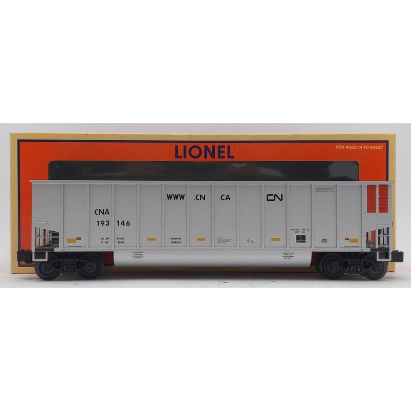 Lionel  6-27812 O Canadian National Bathtub Gondola #193146 LN/Box