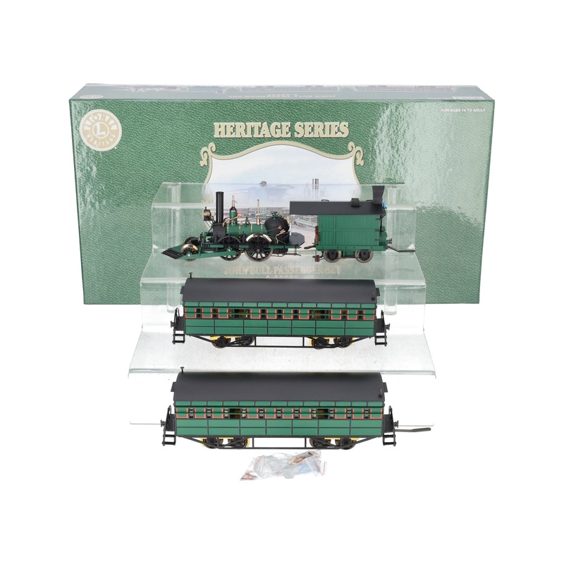 Lionel 6-30088 O Gauge BRASS John Bull Steam Passenger Train Set LN/Box