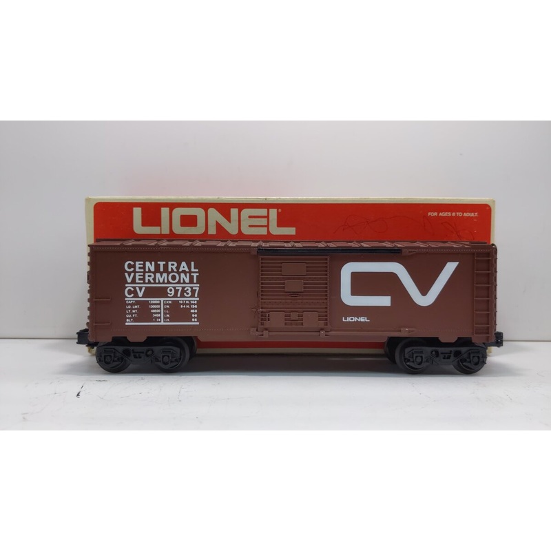 Lionel 6-9737 O Gauge Central Vermont Boxcar EX/Box