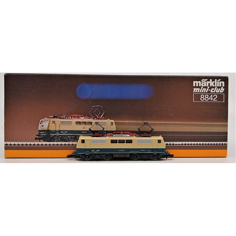 Marklin 8842 Z Scale DB Electric Locomotive #111043-6 LN/Box
