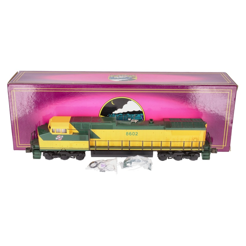 MTH 20-2159-1 C&NW Dash-9 Diesel Engine w/PS1 #8602 EX/Box