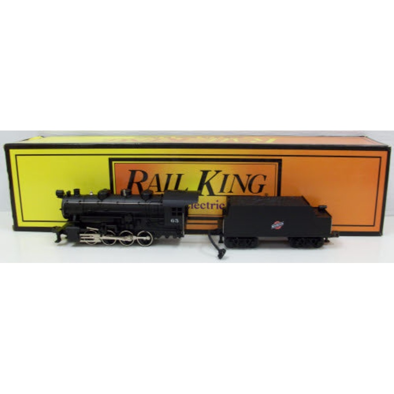 MTH 30-1112-0 O Gauge Chicago & North Western 0-8-0 Steam Switcher #65 (3 Rail) EX/Box