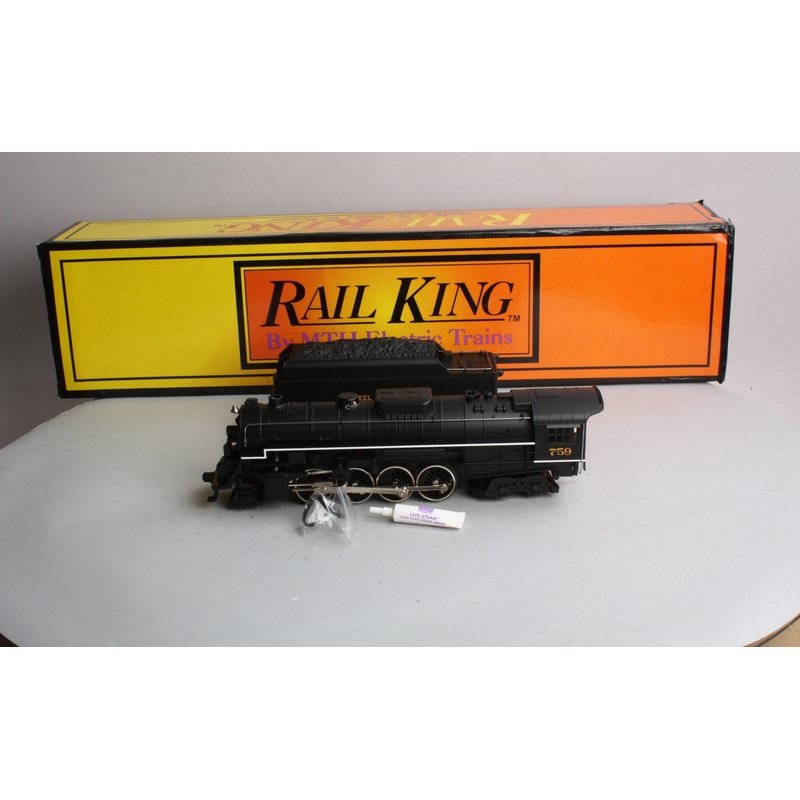 MTH 30-1109 O Nickel Plate Road Berkshire 2-8-4 Steam Locomotive & Tender #759 LN/Box