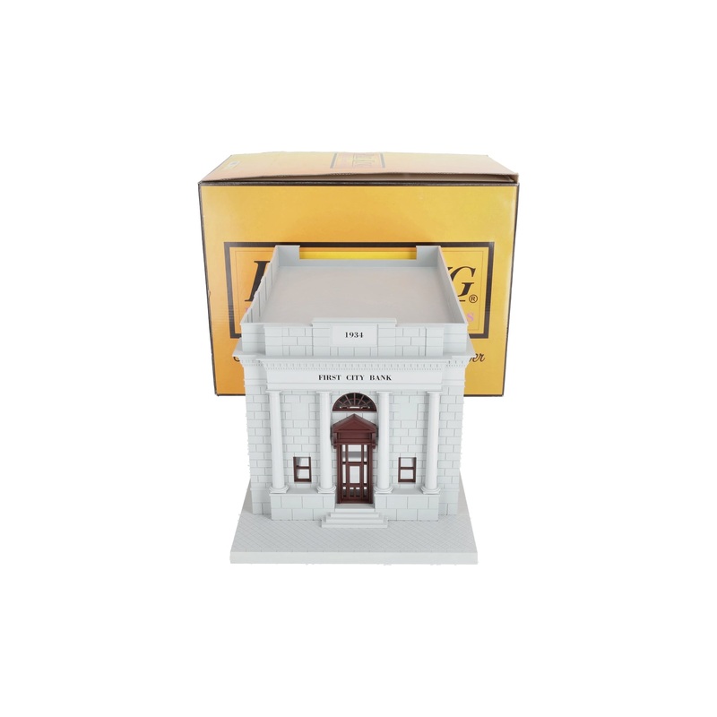 MTH 30-9017 O Gauge First City Bank Building LN/Box