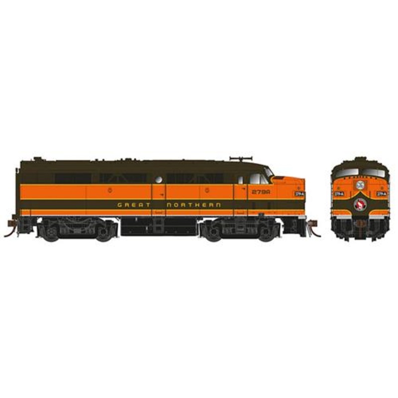 Rapido Trains 21533 HO Great Northern ALCO FPA-2 Diesel Loco Sound/DC/DCC #277B NIB