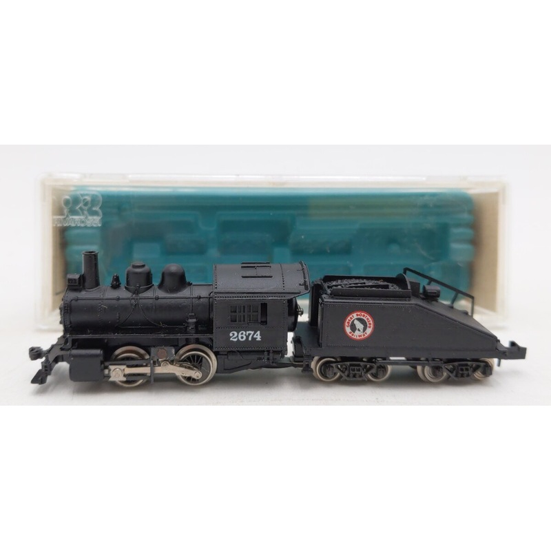Rivarossi 9297 N Great Northern 0-4-0 Shifter Steam Locomotive #2674 -Custom EX/Box