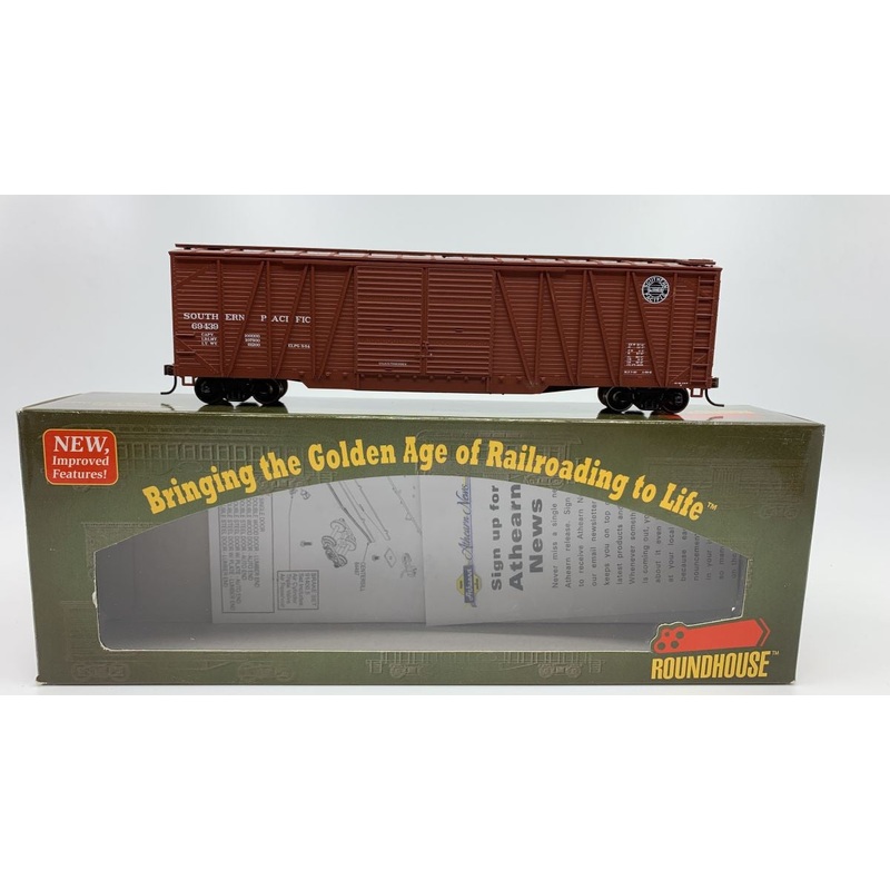 Roundhouse 84421 HO Southern Pacific RTR 50′ Single Sheath Boxcar #69439 LN/Box