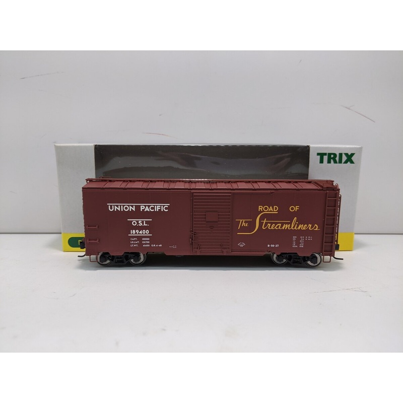 Trix 24900 HO Scale Union Pacific 40′ Steel Box Car #189400 NIB