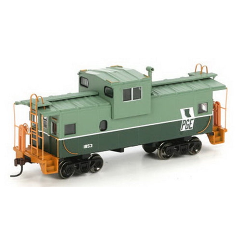 Athearn 74082 HO PGE RTR Wide Vision Caboose #1859 NIB