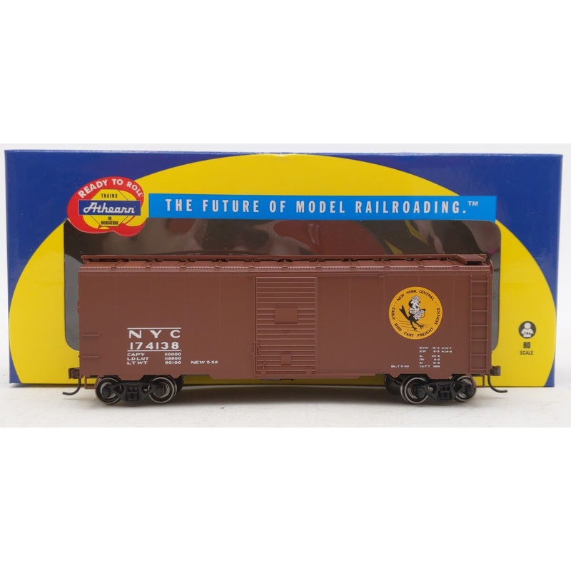 Athearn 76900 HO Scale NYC 40′ Youngstown Door Boxcar #174138 LN/Box