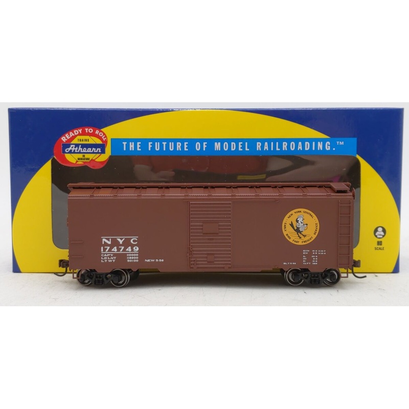 Athearn 76902 HO New York Central 41′ Youngstown Door Boxcar #174749 LN/Box
