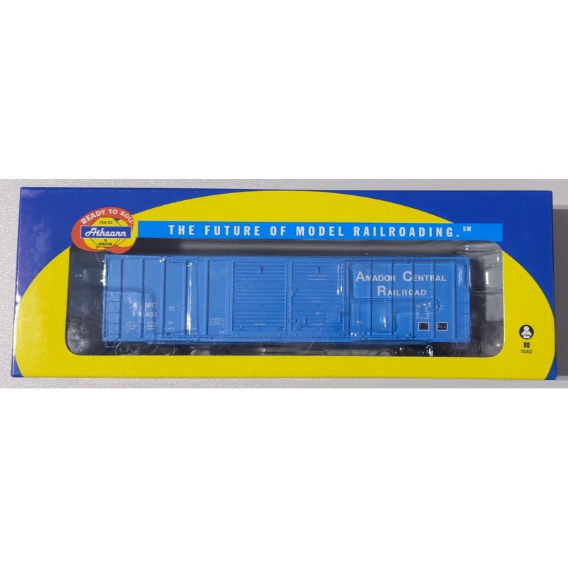 Athearn 87363 HO Scale Amador Central 50′ FMC Double Door Boxcar #1033 NIB